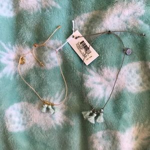 Two Pura Vida Anklets
